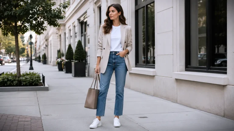 12 White Sneakers Outfit Ideas Women Can Wear With Everything