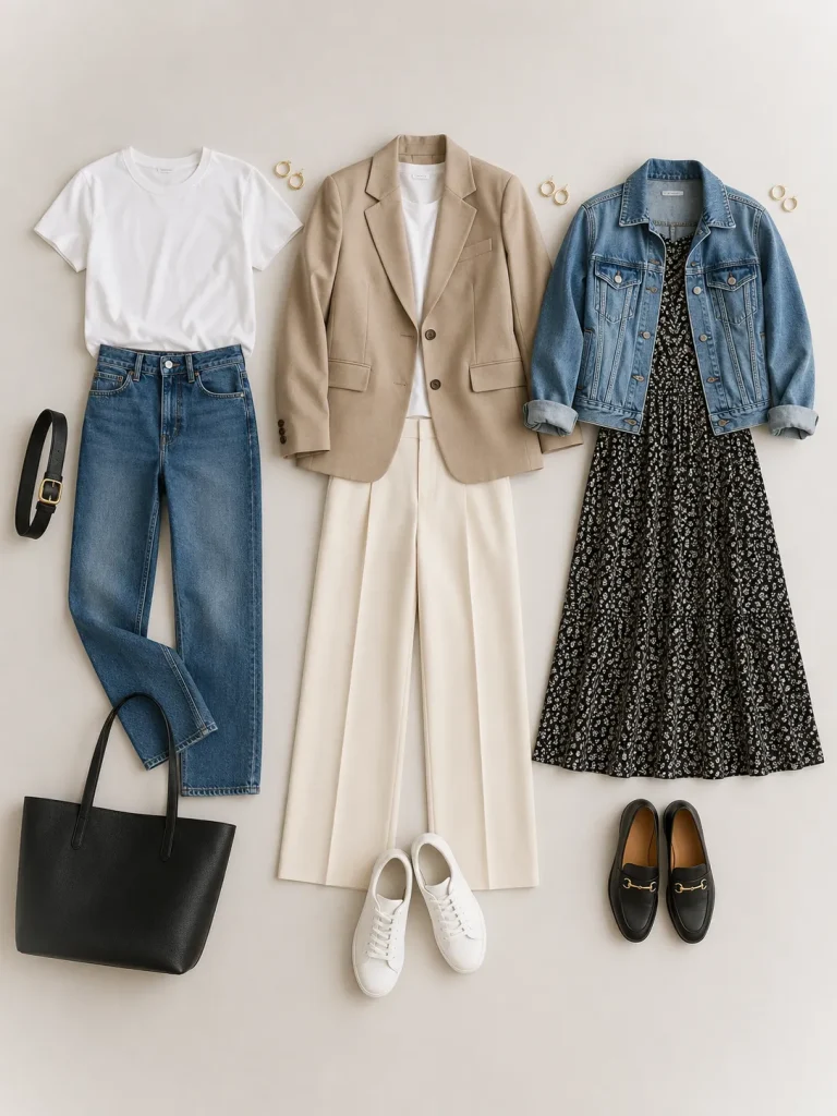 personal style outfit formulas using everyday wardrobe basics
